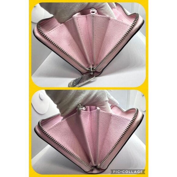 Louis Vuitton Monogram Giant Monogram Escale Zippy Wallet Pastel Sunrise Pink - Picture 8 of 16